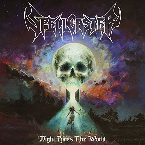 the album cover for Spellcaster - Night Hides The World [Vinyl]
