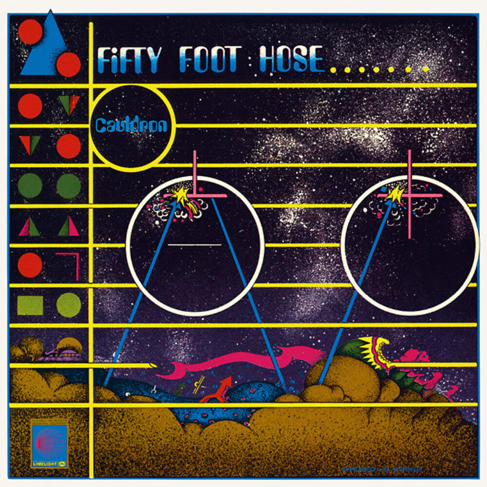 the album cover for Fifty Foot Hose - Cauldron