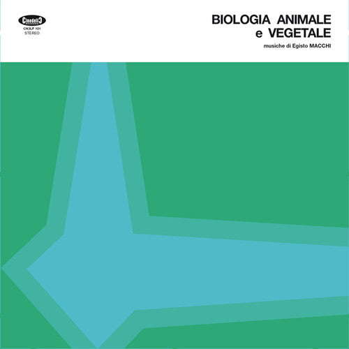 the album cover for Egisto Macchi - Biologia Animale E Vegetale [Limited Edition] [180 Gram] [Download Included]
