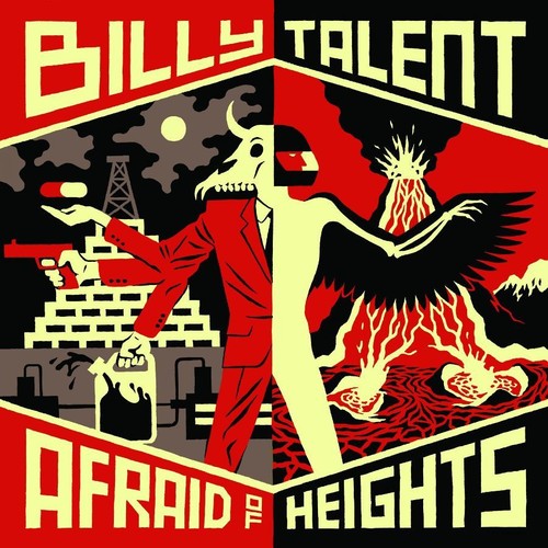 the album cover for Billy Talent - Afraid Of Heights