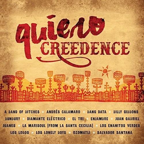 the album cover for Quiero Creedence / Various - Quiero Creedence