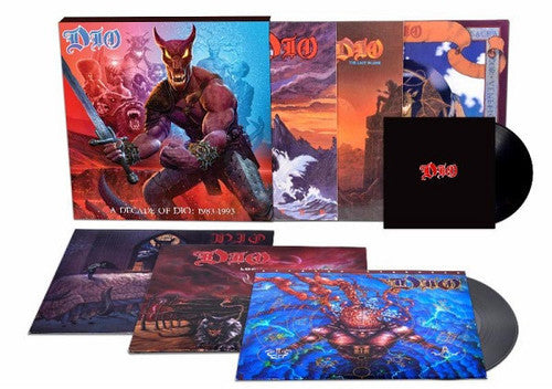 the album cover for Dio - A Decade Of Dio: 1983-1993 [6LP Box Set + 7 Inch]