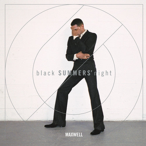 the album cover for Maxwell - blackSUMMERS'Night