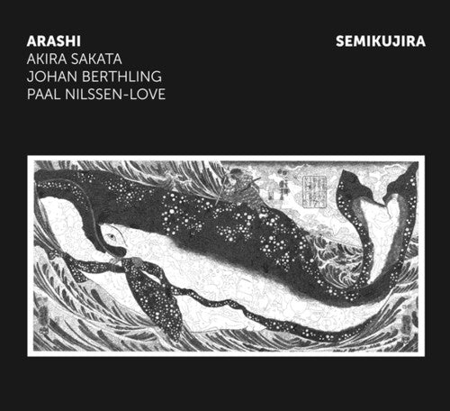 the album cover for Sakata / Berthling / Nilssen - Semikujira