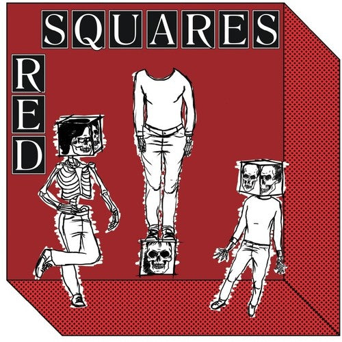 the album cover for Red Squares - Modern Roll