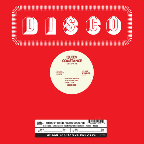 the album cover for Cloud One - Atmosphere Strut (new Disco Version-remix-1979)