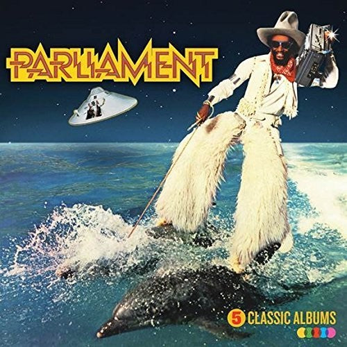 the album cover for Parliament - 5 Classic Albums