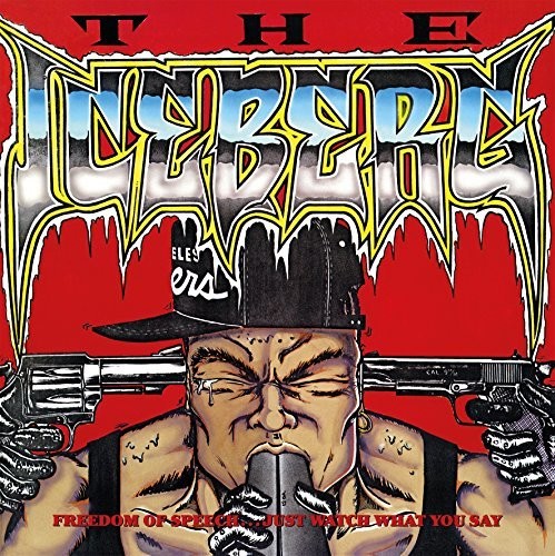 the album cover for Ice-T - Iceberg / Freedom Of Speech (Hol)