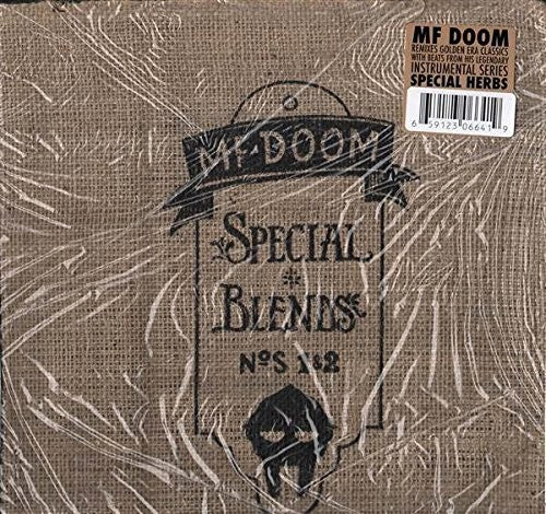 the album cover for MF DOOM - Special Blends Vol 1 & 2 (Can)