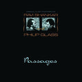 the album cover for Ravi Shankar / Glass,Philip - Passages