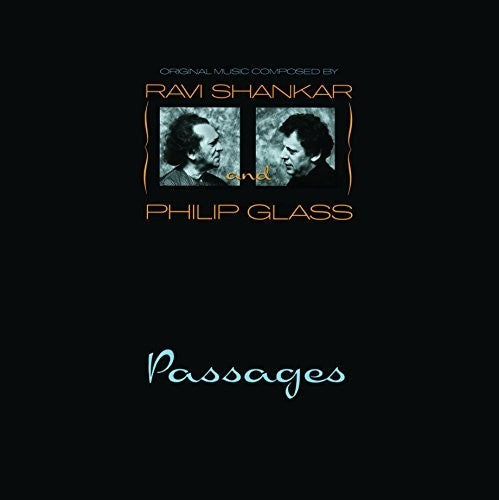 the album cover for Ravi Shankar / Glass,Philip - Passages