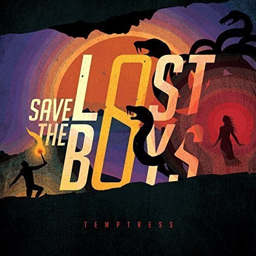the album cover for Save The Lost Boys - Temptress