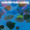 the album cover for Scientist - Dub Landing