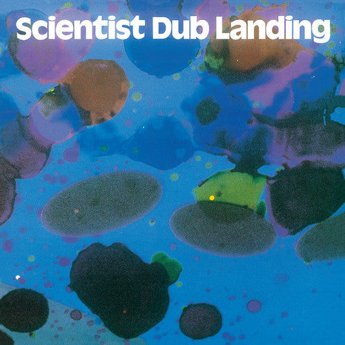 the album cover for Scientist - Dub Landing
