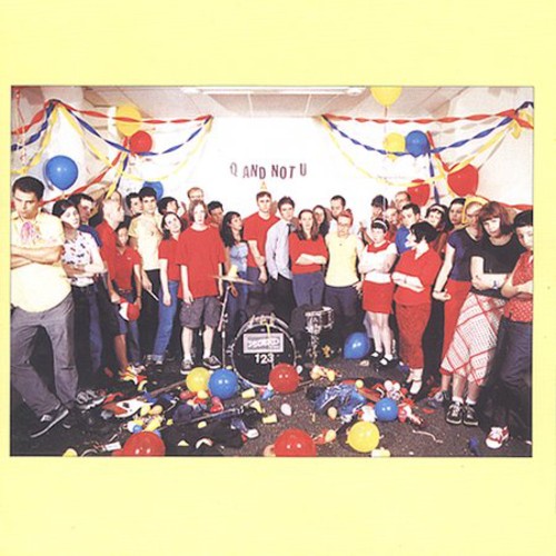 the album cover for Q And Not U - No Kill No Beep Beep
