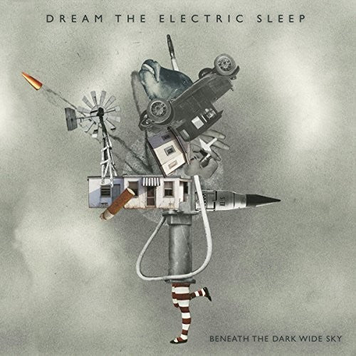 the album cover for Dream The Electric Sleep - Beneath The Dark Wide Sky