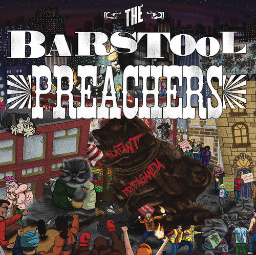 the album cover for The Bar Stool Preachers - Blatant Propaganda