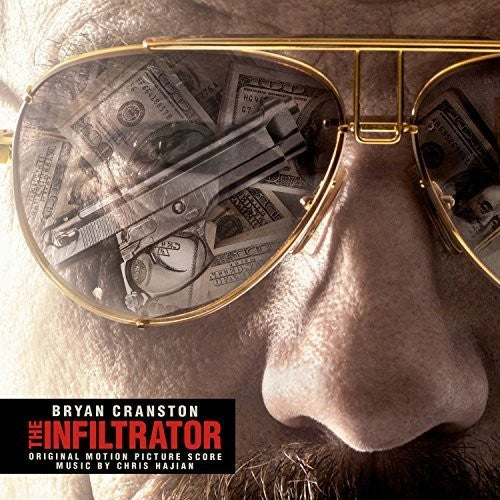 the album cover for Chris Hajian - The Infiltrator (Original Motion Picture Score)