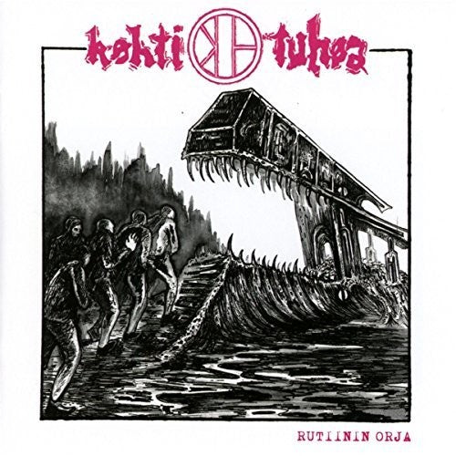 the album cover for Kohti Tuhoa - Rutiinin Orja