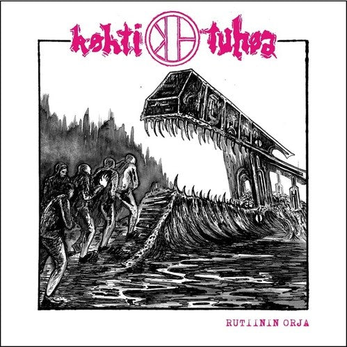 the album cover for Kohti Tuhoa - Rutiinin Orja