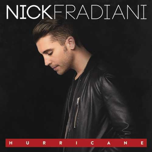 the album cover for Nick Fradiani - Hurricane
