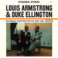 the album cover for Louis Armstrong / Duke Ellington - Together For The First Time