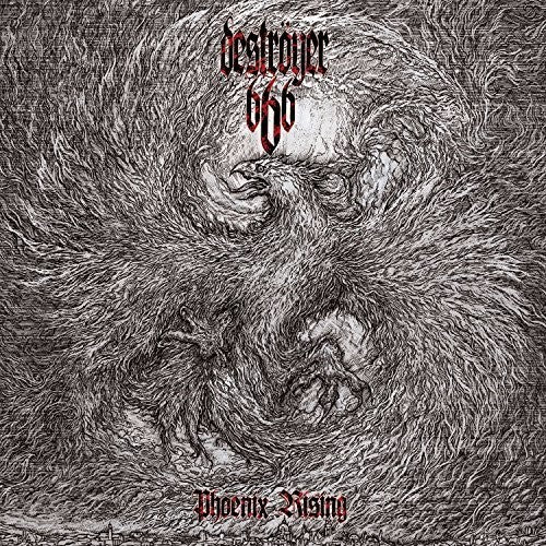 the album cover for Destroyer 666 - Phoenix Rising