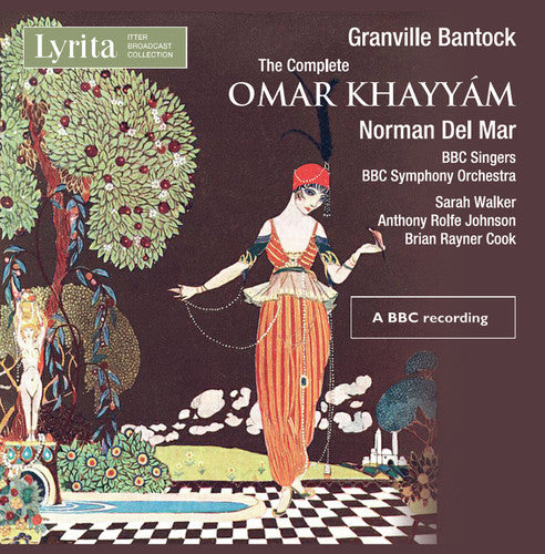 the album cover for G Bantock / Walker,Sarah / Peters,Johanna - Complete Omar Khayyam