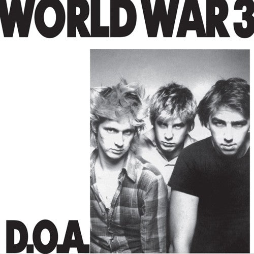 the album cover for D.O.A. - World War 3 [LP]