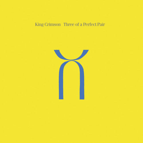 the album cover for King Crimson - Three Of A Perfect Pair