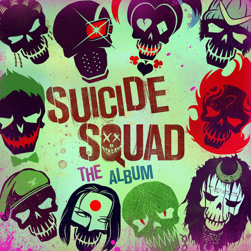 the album cover for Various Artists - Suicide Squad: The Album