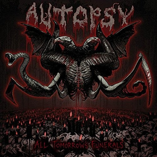 the album cover for Autopsy - All Tomorrow's Funerals