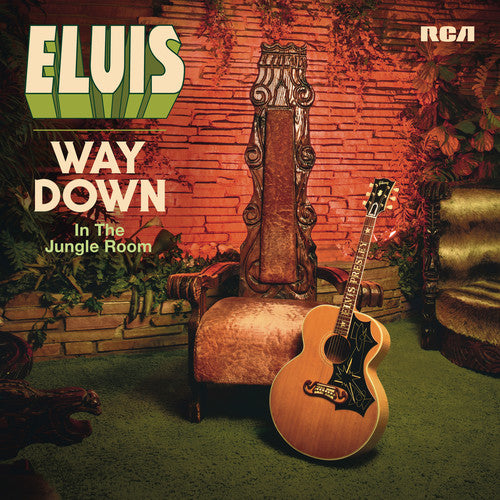the album cover for Elvis Presley - Way Down In The Jungle Room