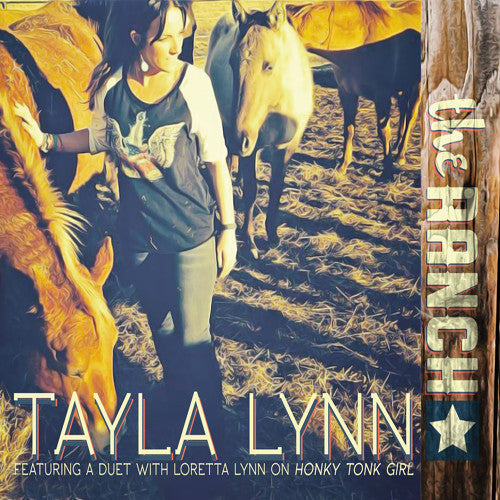 the album cover for Tayla Lynn - The Ranch