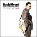 the album cover for David Brent - Life on the Road