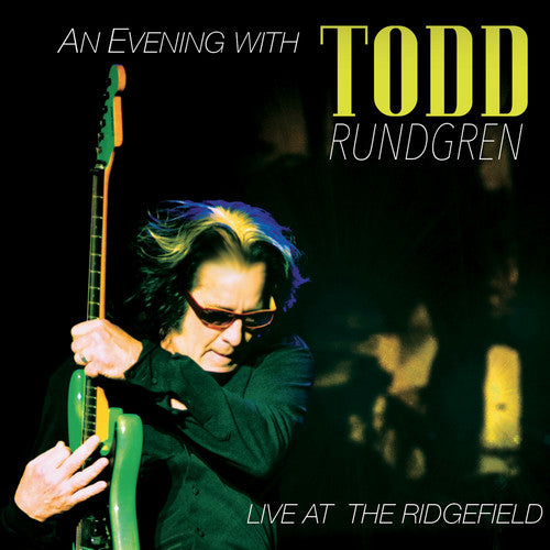 the album cover for Todd Rundgren - An Evening With Todd Rundgren-Live At The Ridgefield [Deluxe CD/DVD]