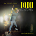 the album cover for Todd Rundgren - An Evening With Todd Rundgren-Live At The Ridgefield [Limited Edition Vinyl]