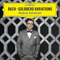 the album cover for Mahan Esfahani - Bach: Goldberg Variations