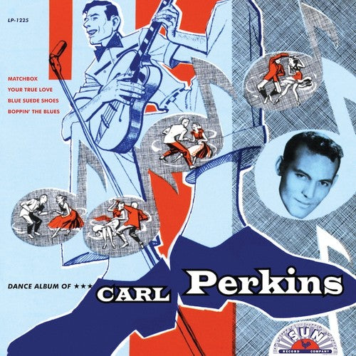 the album cover for Carl Perkins - The Dance Album Of Carl Perkins [LP]