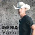 the album cover for Justin Moore - Kinda Don't Care [Deluxe Edition]