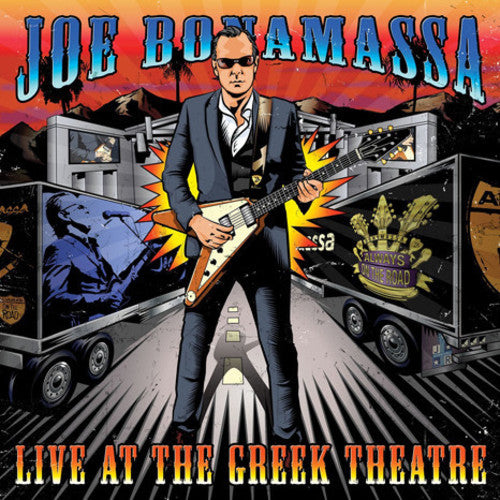 the album cover for Joe Bonamassa - Live At The Greek Theatre [4LP]