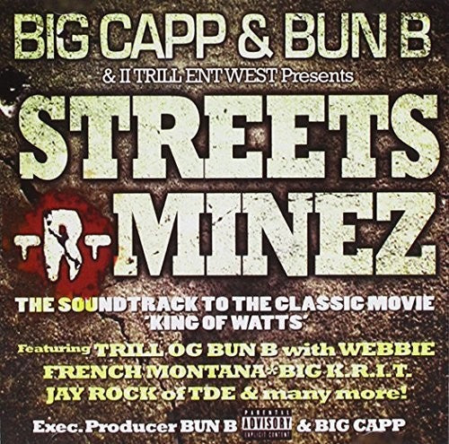 the album cover for Bun B Presents - Streets-R-Minez