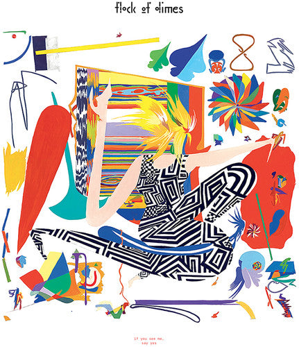 the album cover for Flock Of Dimes - If You See Me, Say Yes [Vinyl]