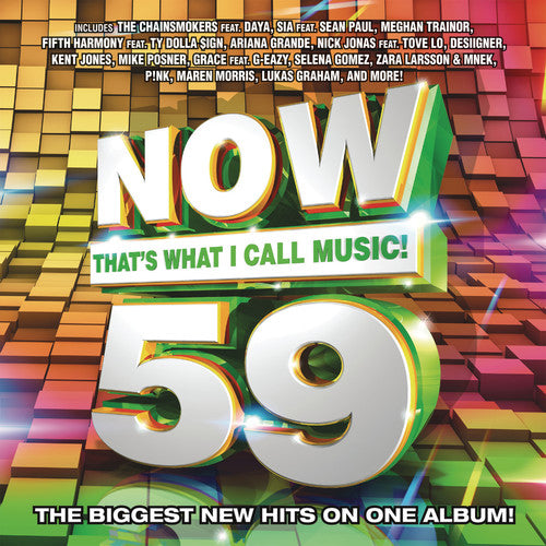 the album cover for Now That's What I Call Music! - Now 59: That's What I Call Music