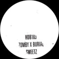 the album cover for Zomby & Burial - Sweetz [Limited Edition 10in Single]