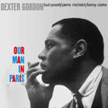 the album cover for Dexter Gordon - Our Man In Paris