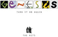 the album cover for Genesis - Turn It on Again: The Hits