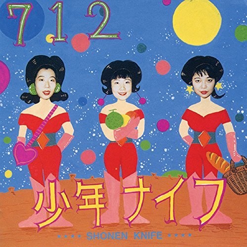 the album cover for Shonen Knife - 712