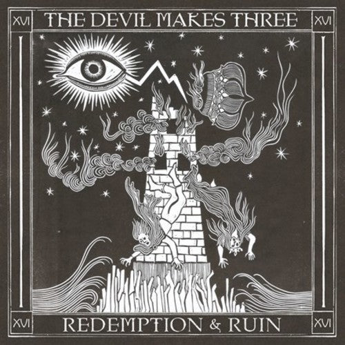 the album cover for The Devil Makes Three - Redemption & Ruin [Vinyl]