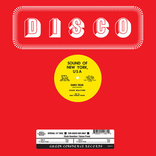 the album cover for Chain Reaction - Dance Freak